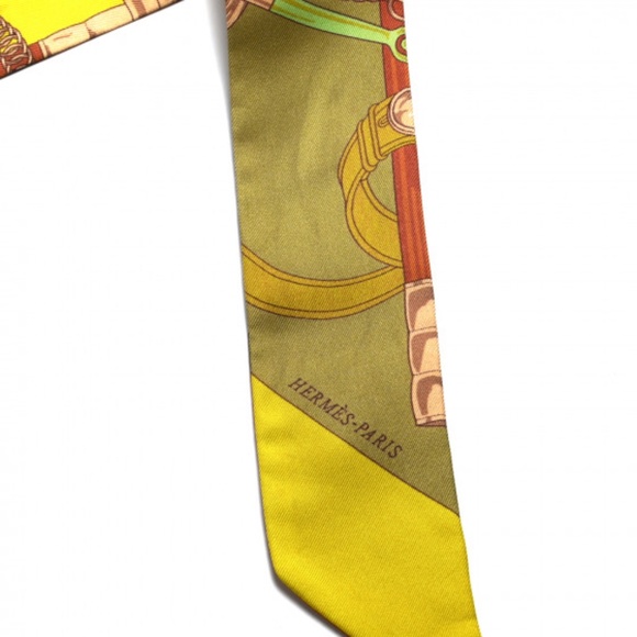 HERMES  Silk Eperon d'Or Twilly - Picture 2 of 4